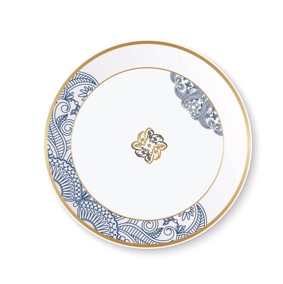 A custom-designed plate.